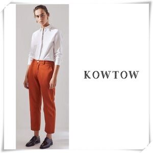 KOWTOW Edition Pants in Orange Sienna Size XS
